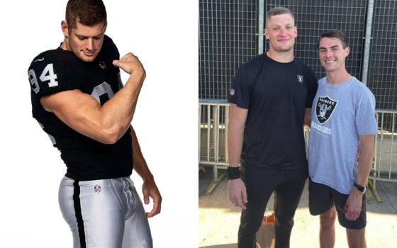 Carl Nassib Le Er Joueur De Foot Am Ricain Ouvertement Gay A Un Ch Ri Jock Life