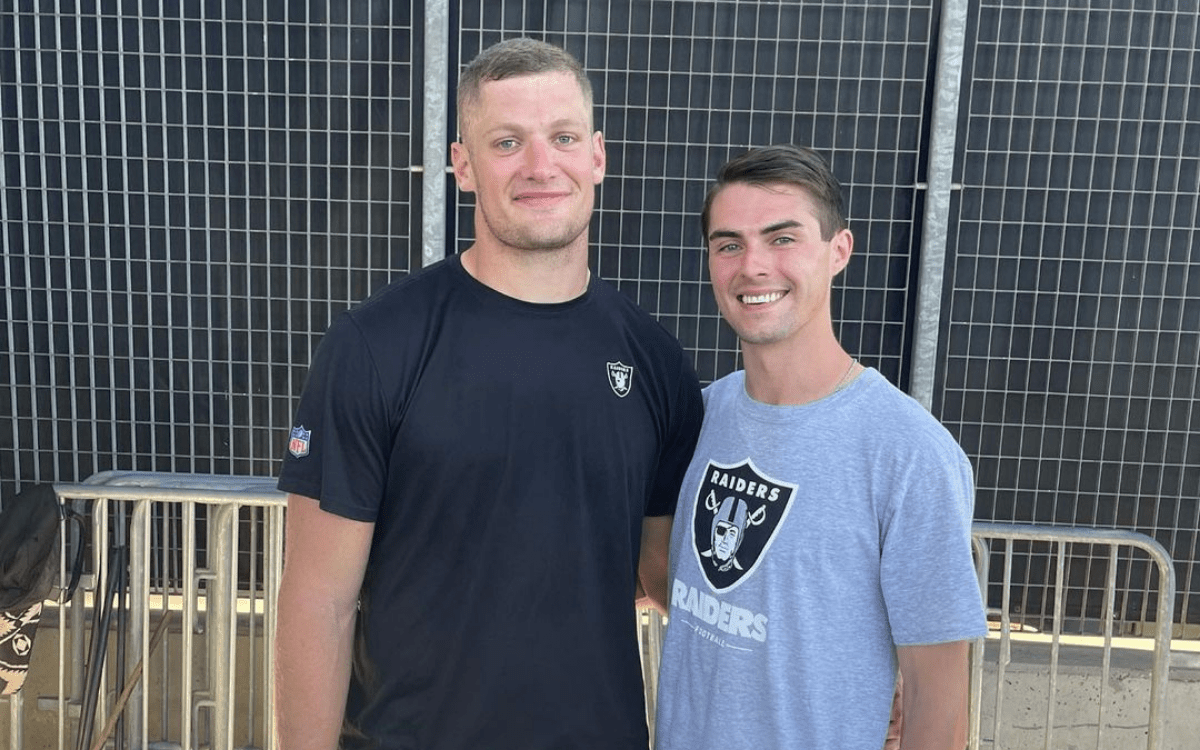 Carl Nassib et son copain coming out