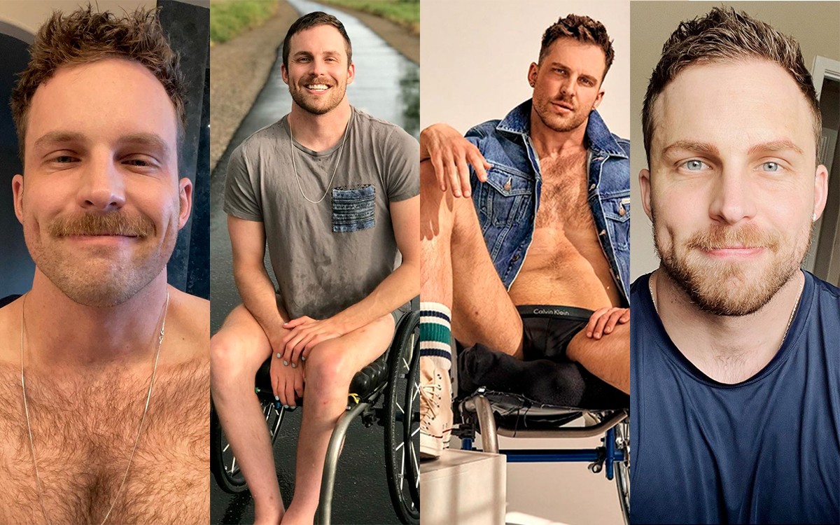 Carson Tueller, le beau gosse qui milite pour les gays handicapés | Page 3  sur 5 | 🌈Jock.life